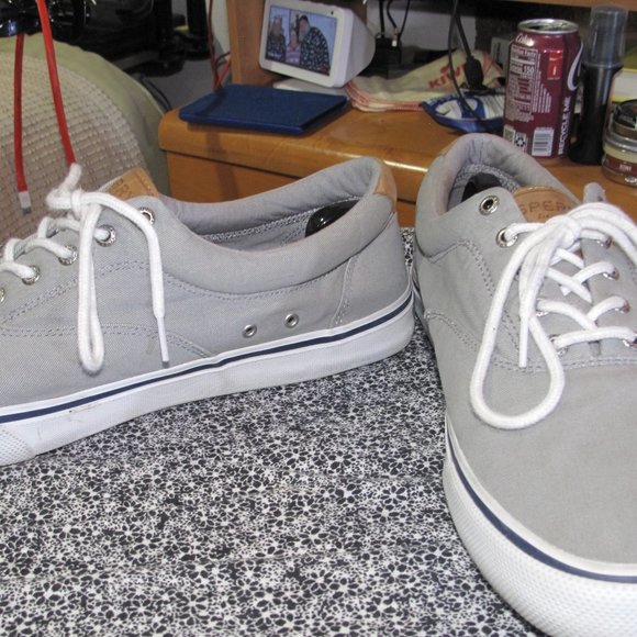 Sperry Men's Striper II CVO Salt Wash Casual Shoes Sized 14 - Picture 8 of 9